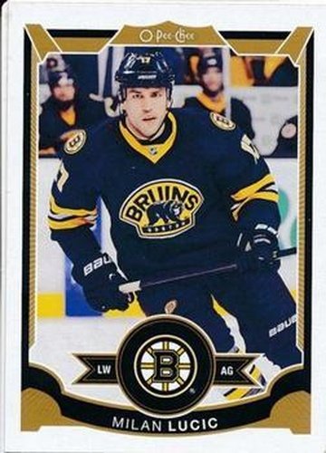 #304 Milan Lucic - Boston Bruins - 2015-16 O-Pee-Chee Hockey