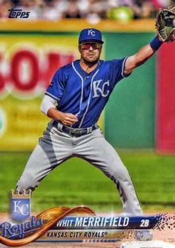 #304 Whit Merrifield - Kansas City Royals - 2018 Topps Baseball