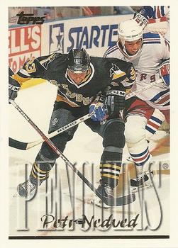 #304 Petr Nedved - Pittsburgh Penguins - 1995-96 Topps Hockey