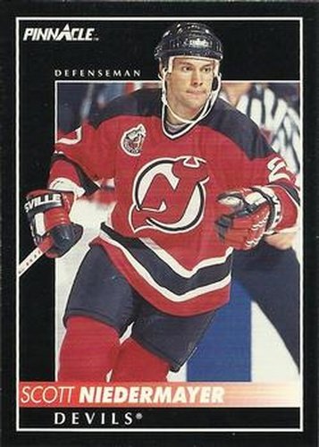 #304 Scott Niedermayer - New Jersey Devils - 1992-93 Pinnacle Canadian Hockey