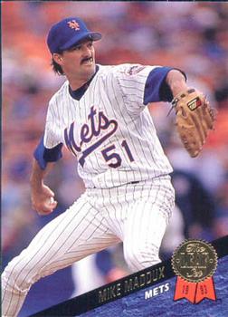 #305 Mike Maddux - New York Mets - 1993 Leaf Baseball