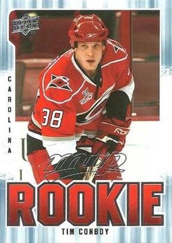 #305 Tim Conboy - Carolina Hurricanes - 2008-09 Upper Deck MVP Hockey