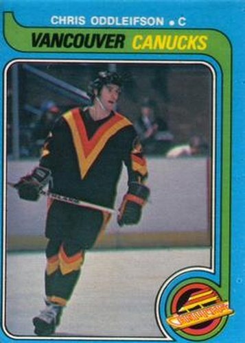 #305 Chris Oddleifson - Vancouver Canucks - 1979-80 O-Pee-Chee Hockey