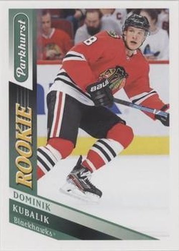 #305 Dominik Kubalik - Chicago Blackhawks - 2019-20 Parkhurst Hockey