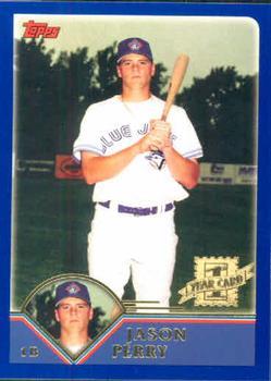 #305 Jason Perry - Toronto Blue Jays - 2003 Topps Baseball