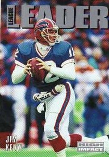 #305 Jim Kelly - Buffalo Bills - 1992 SkyBox Impact Football