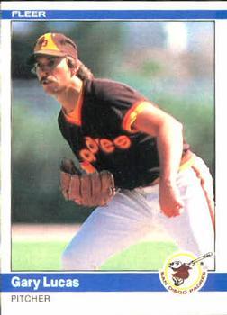 #306 Gary Lucas - San Diego Padres - 1984 Fleer Baseball