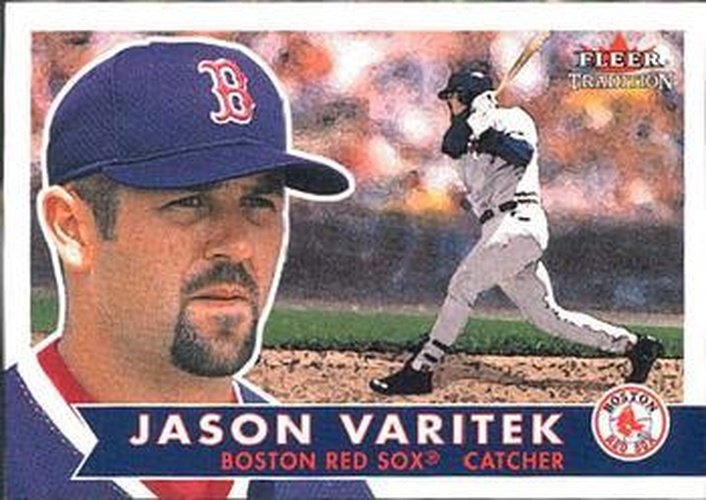 #306 Jason Varitek - Boston Red Sox - 2001 Fleer Tradition Baseball