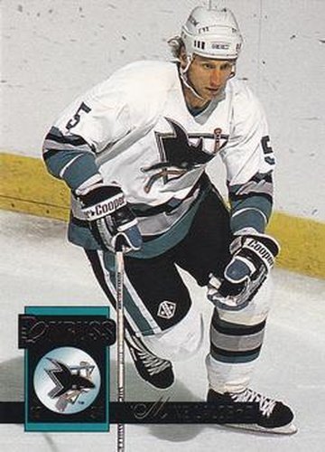 #306 Mike Lalor - San Jose Sharks - 1993-94 Donruss Hockey