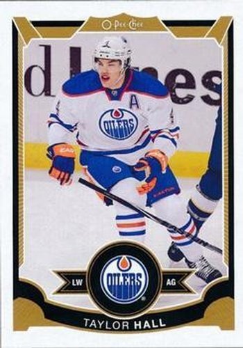 #306 Taylor Hall - Edmonton Oilers - 2015-16 O-Pee-Chee Hockey