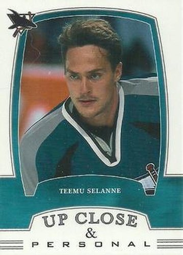 #306 Teemu Selanne - San Jose Sharks - 2002-03 Be a Player First Edition Hockey