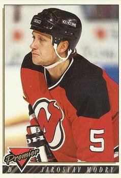#307 Jaroslav Modry - New Jersey Devils - 1993-94 Topps Premier Hockey