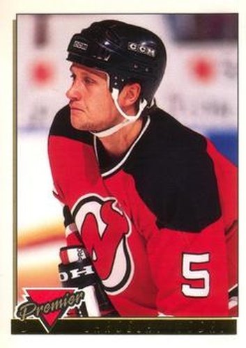 #307 Jaroslav Modry - New Jersey Devils - 1993-94 O-Pee-Chee Premier Hockey - Gold