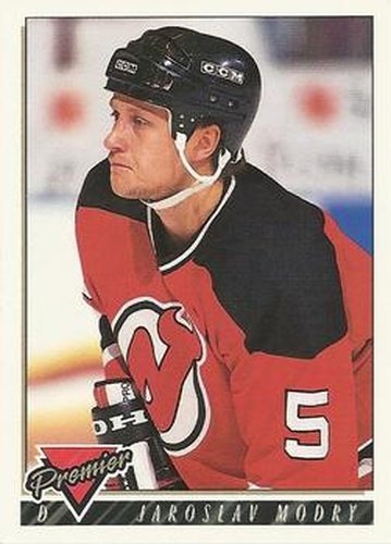 #307 Jaroslav Modry - New Jersey Devils - 1993-94 O-Pee-Chee Premier Hockey