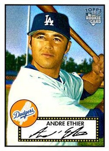 #307 Andre Ethier - Los Angeles Dodgers - 2006 Topps 1952 Edition Baseball