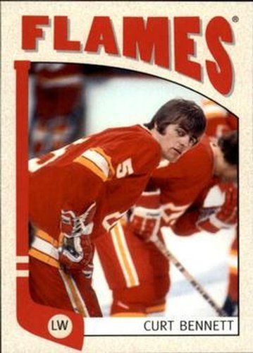 #307 Curt Bennett - Atlanta Flames - 2004-05 In The Game Franchises US East Hockey