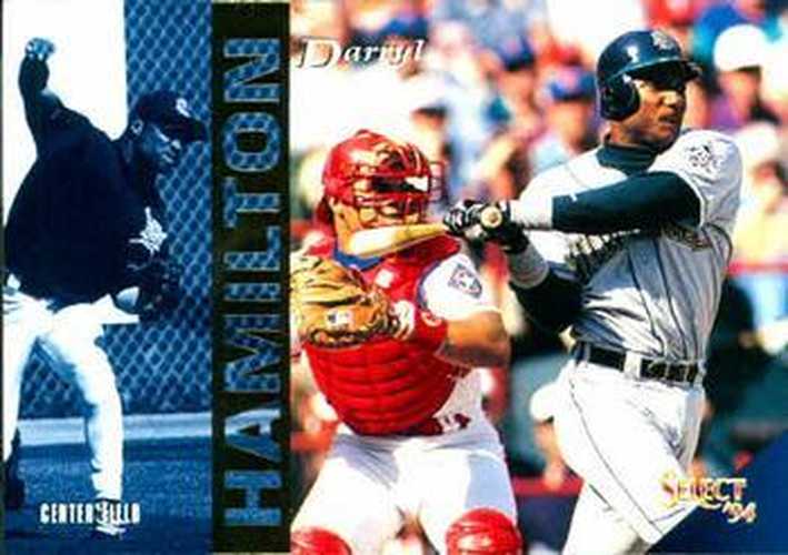 #307 Darryl Hamilton - Milwaukee Brewers - 1994 Select Baseball