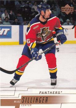#307 Mike Sillinger - Florida Panthers - 2000-01 Upper Deck Hockey
