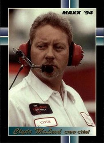 #308 Clyde McLeod - Cicci-Welliver Racing - 1994 Maxx Racing