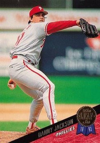 #308 Danny Jackson - Philadelphia Phillies - 1993 Leaf Baseball