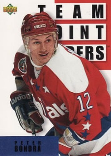 #308 Peter Bondra - Washington Capitals - 1993-94 Upper Deck Hockey