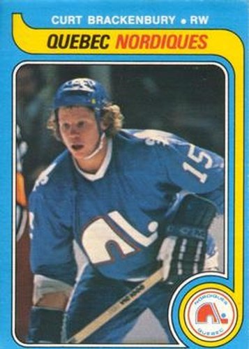 #308 Curt Brackenbury - Quebec Nordiques - 1979-80 O-Pee-Chee Hockey