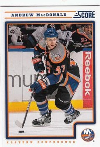 #308 Andrew MacDonald - New York Islanders - 2012-13 Score Hockey