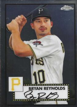 #308 Bryan Reynolds - Pittsburgh Pirates - 2021 Topps Chrome Platinum Anniversary Baseball