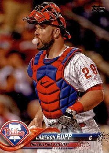 #308 Cameron Rupp - Philadelphia Phillies - 2018 Topps Baseball