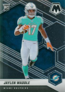#308 Jaylen Waddle - Miami Dolphins - 2021 Panini Mosaic Football