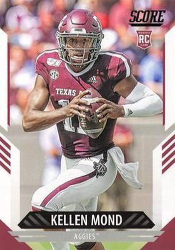#308 Kellen Mond - Texas A&M Aggies - 2021 Score Football