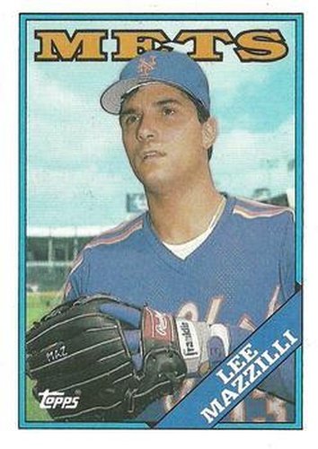 #308 Lee Mazzilli - New York Mets - 1988 Topps Baseball