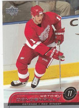 #308 Mathieu Dandenault - Detroit Red Wings - 2002-03 Upper Deck Hockey