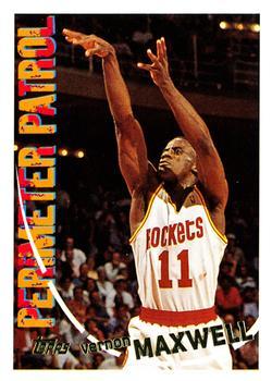 #308 Vernon Maxwell - Houston Rockets - 1994-95 Topps Basketball