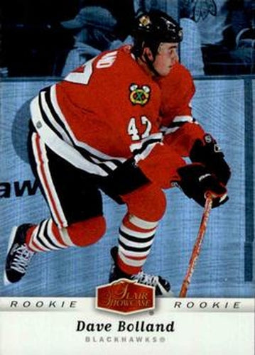 #309 Dave Bolland - Chicago Blackhawks - 2006-07 Flair Showcase Hockey