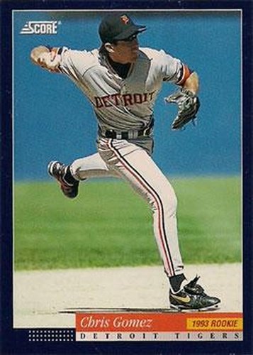 #309 Chris Gomez - Detroit Tigers -1994 Score Baseball