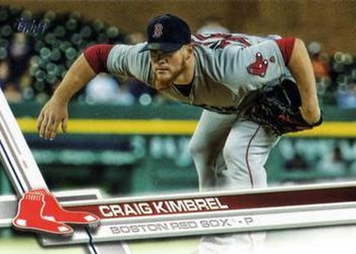 #309 Craig Kimbrel - Boston Red Sox - 2017 Topps Baseball