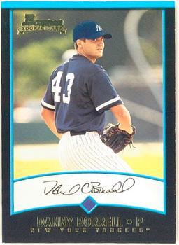 #309 Danny Borrell - New York Yankees - 2001 Bowman Baseball