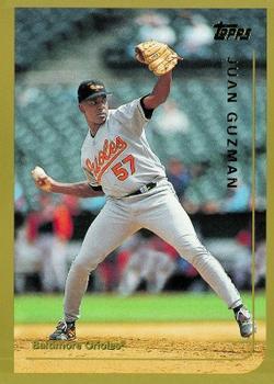 #309 Juan Guzman - Baltimore Orioles - 1999 Topps Baseball