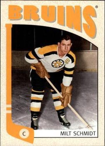 #309 Milt Schmidt - Boston Bruins - 2004-05 In The Game Franchises US East Hockey