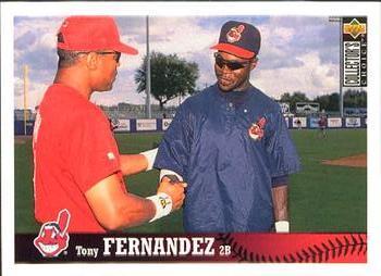 #309 Tony Fernandez - Cleveland Indians - 1997 Collector's Choice Baseball