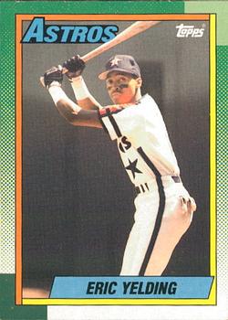 #309 Eric Yelding - Houston Astros - 1990 O-Pee-Chee Baseball