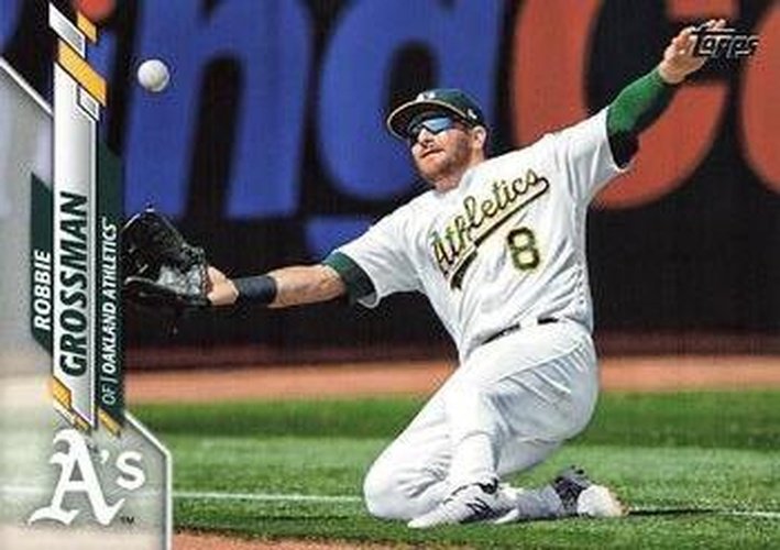 #309 Robbie Grossman - Oakland Athletics - 2020 Topps Baseball