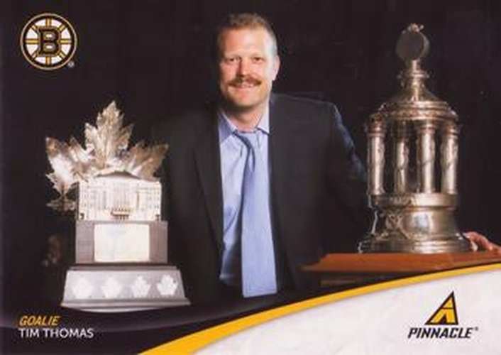 #30 Tim Thomas - Boston Bruins - 2011-12 Panini Pinnacle Hockey