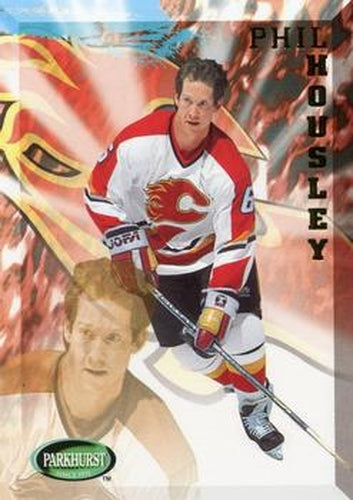 #30 Phil Housley - Calgary Flames - 1995-96 Parkhurst International Hockey