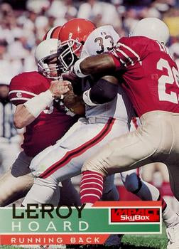#30 Leroy Hoard - Cleveland Browns - 1995 SkyBox Impact Football