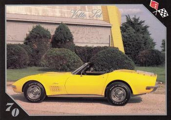#30 1970 Corvette Convertible - 1991 Collect-A-Card Vette Set
