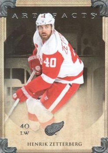 #30 Henrik Zetterberg - Detroit Red Wings - 2013-14 Upper Deck Artifacts Hockey