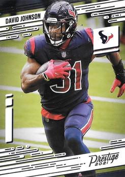 #30 David Johnson - Houston Texans - 2021 Panini Prestige Football