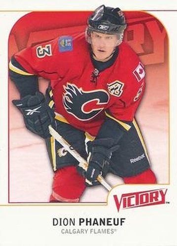 #30 Dion Phaneuf - Calgary Flames - 2009-10 Upper Deck Victory Hockey
